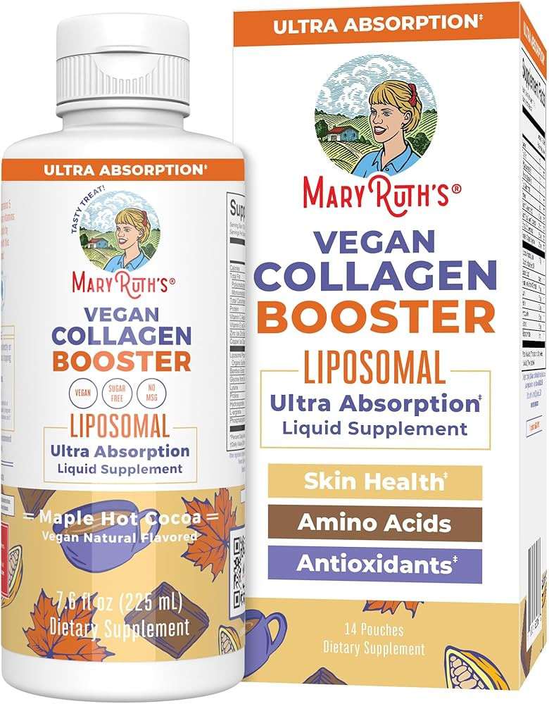 MaryRuth Organics Collagen Booster Liposomal, Sugar Free, Liquid Collagen Booster with Vitamin C,... | Amazon (US)