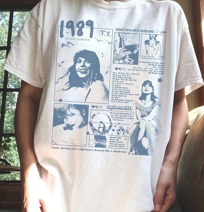 1989 TV Sweatshirt Swiftie 1989 Shirt 1989 Crewneck TS the - Etsy | Etsy (US)