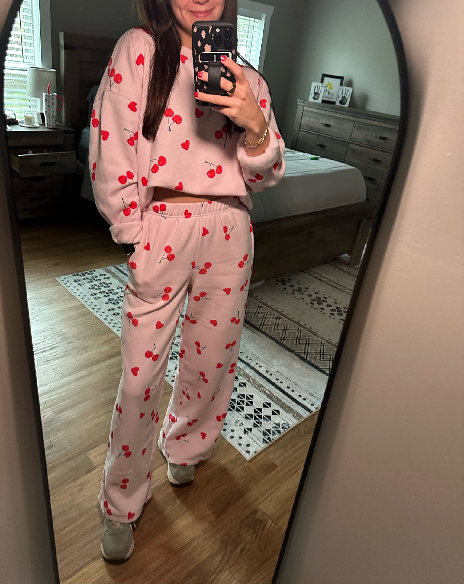 one thing about me, I’m gonna wear a matching set!! But this one! TO DIE FOR!! Target out did themselves!!!🩷🍒🩷🍒 
wearing an XS in both! 

#LTKTravel #LTKFindsUnder50 #LTKSeasonal