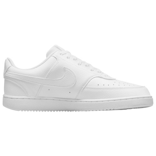 Nike Mens Nike Court Vision Low - Mens Basketball Shoes White/White Size 11.5 | Champs Sports