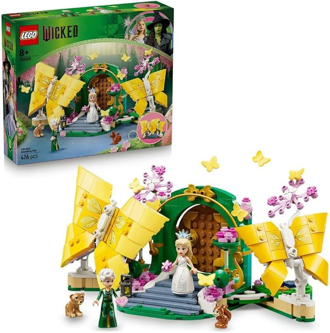 Lego 75688 Wicked Glinda Wedding Toy, Birthday Present, Blocks, Girls, Boys, Kids, 8 Years Old, 9... | Amazon (US)