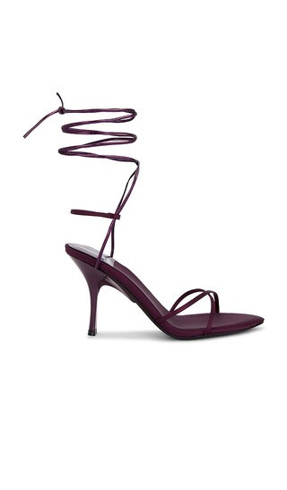 Avani Sandal in Eggpant Satin | Revolve Clothing (Global)