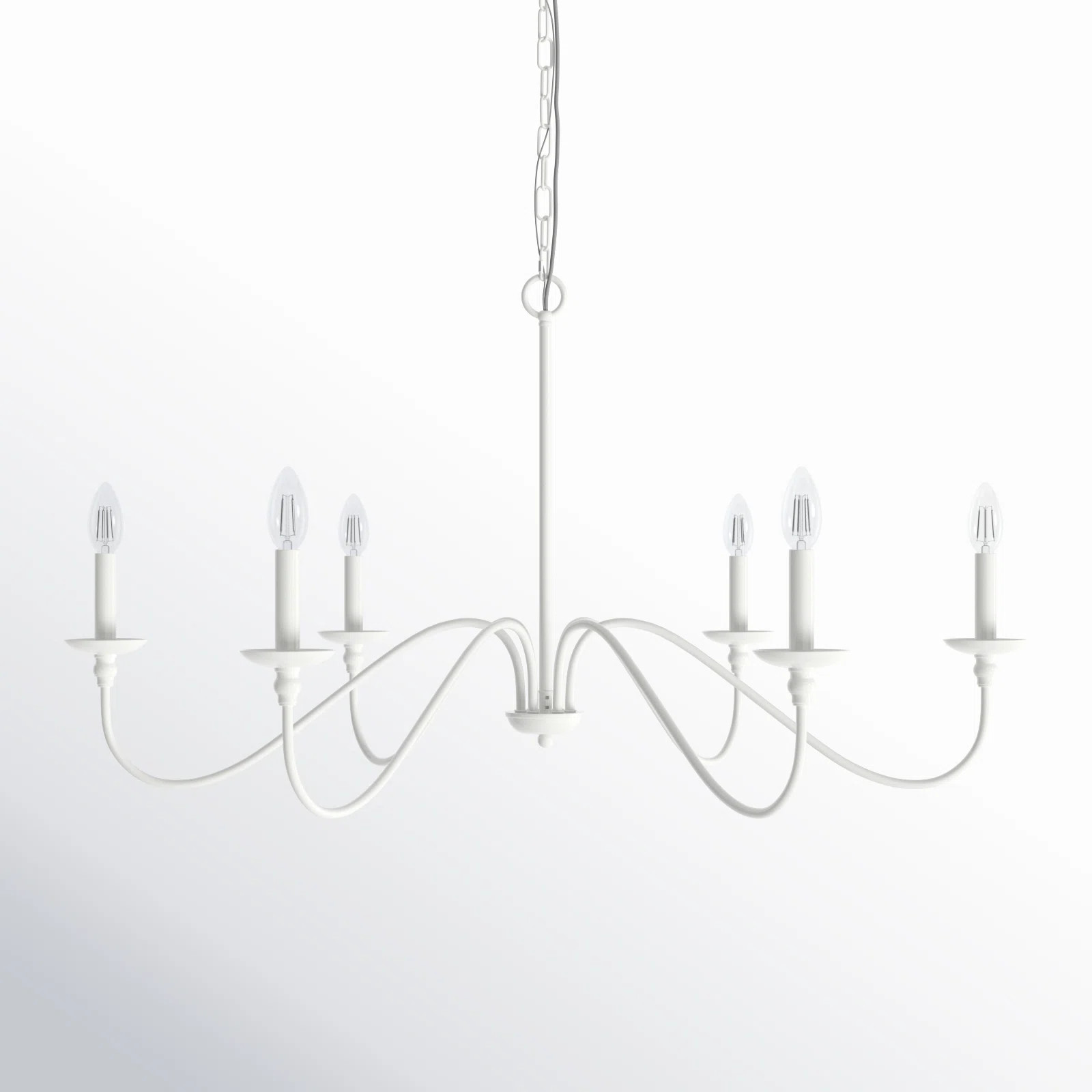 Birch Lane™ Ableton 6 - Light Candle Style Classic / Traditional Chandelier & Reviews | Wayfair | Wayfair North America