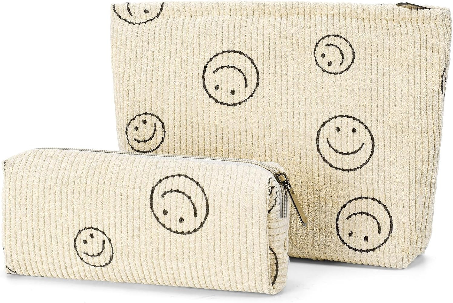 SANYETS Makeup Bag,Cosmetic Bags for Women,Travel Makeup Bag Toiletry Bag,Corduroy MakeUp Organiz... | Amazon (US)