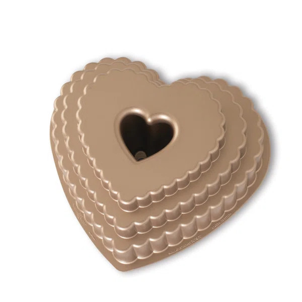 Nordic Ware Tiered Heart Bundt Pan | Wayfair North America