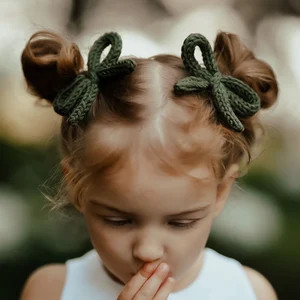 Ella bow | hair bows | Hair clips | Baby bow headband | Etsy (US)