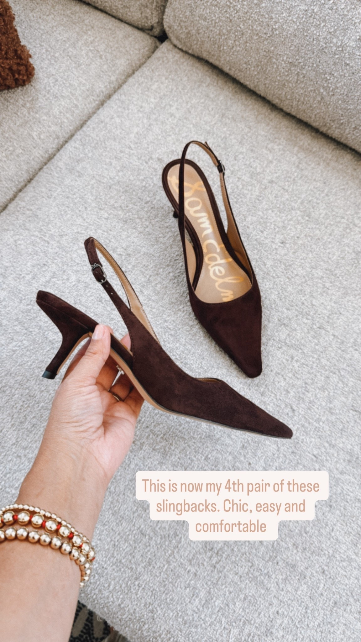 Love these slingbacks! I have them in 4 colors - Fit TTS 

#LTKOver40 #LTKShoeCrush