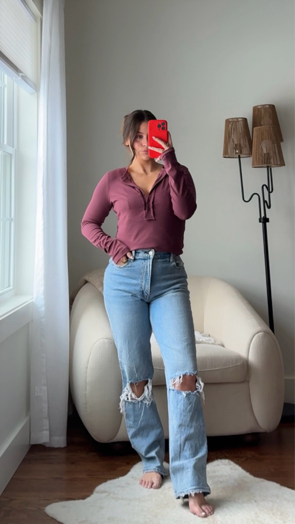 Abercrombie jeans on sale!! Wearing 26R, true to size. Top size medium.

#LTKSaleAlert #LTKStyleTip