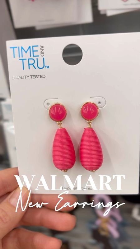 Saw some cute new earrings at Walmart! Love the teardrop ones. Most are in store but I’ve linked some online too. 

#LTKstyletip #LTKfindsunder100 #LTKfindsunder50