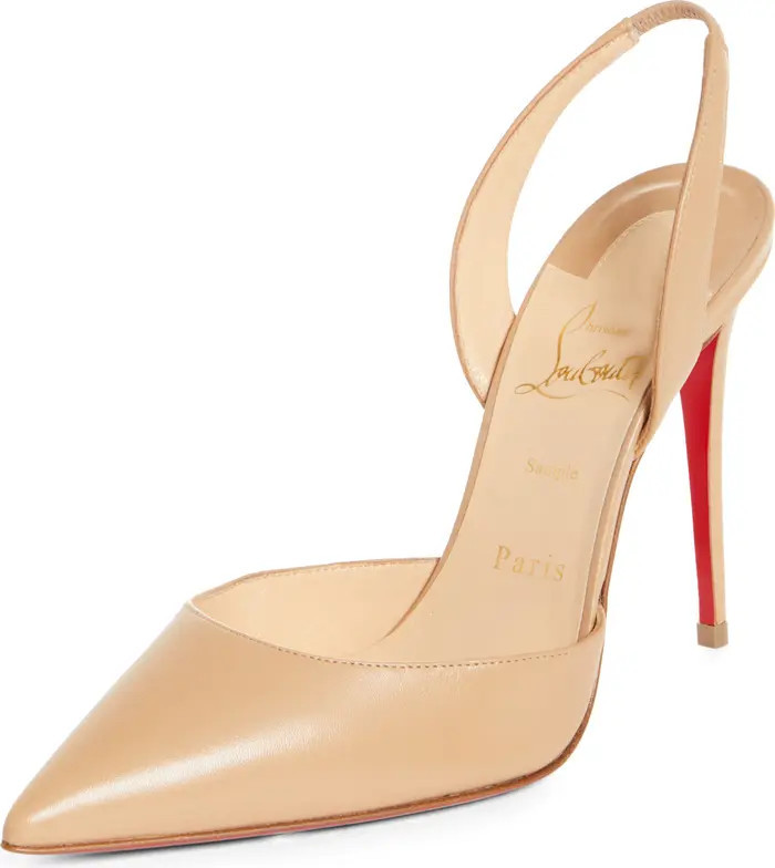 O Kate Pointed Toe Slingback Pump (Women) | Nordstrom
