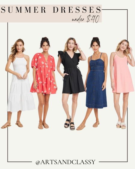 Looking for the perfect dress for Summer vacation? These casual summer dresses are so versatile- you can dress them up or down making them a great option for the season. Best of all they’re budget-friendly, all under $40. 

#LTKunder50 #LTKstyletip #LTKSeasonal