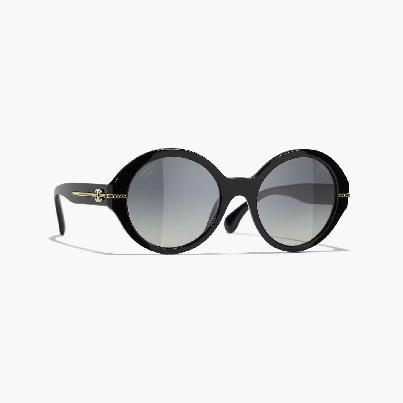 Sunglasses: Round Sunglasses, acetate — Fashion | CHANEL | Chanel, Inc. (US)