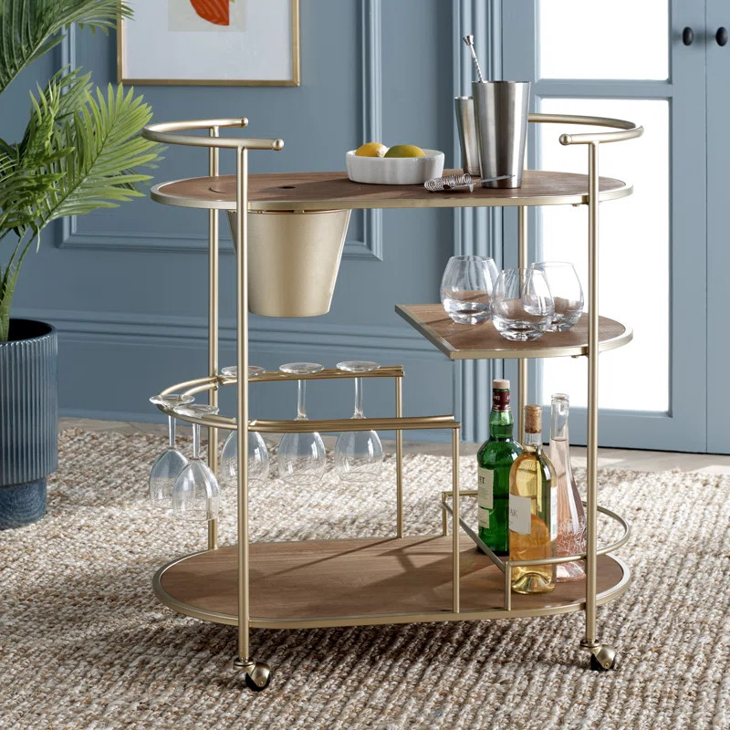 Elderine Bar Cart | Wayfair North America
