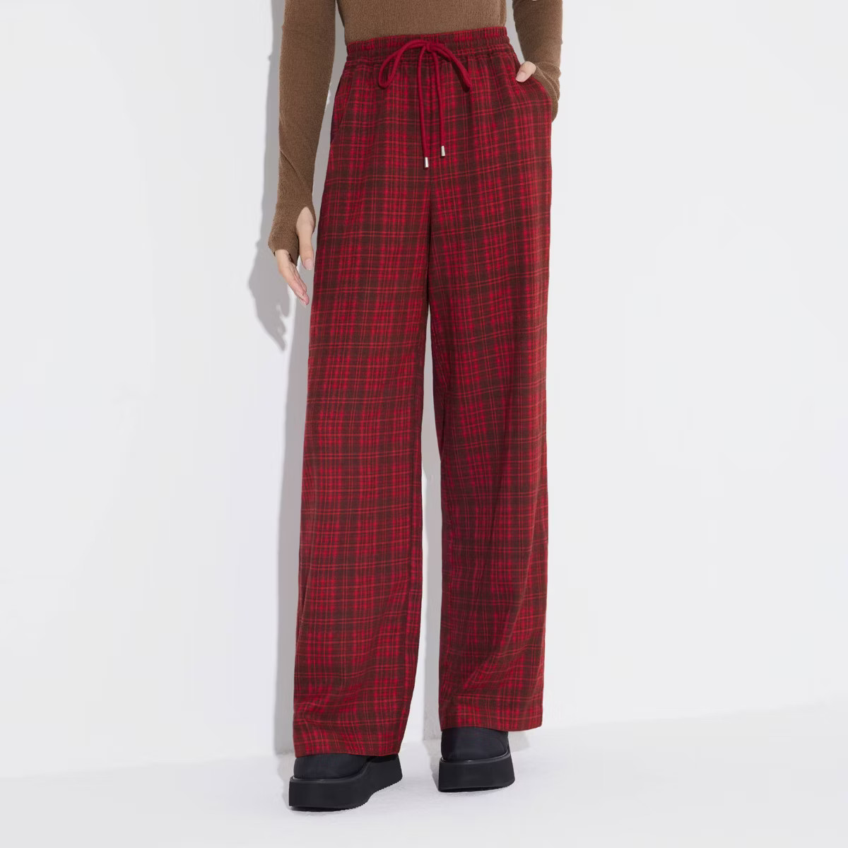 Women's Mid-Rise Wide Leg Pull-On Pants - Wild Fable™ | Target