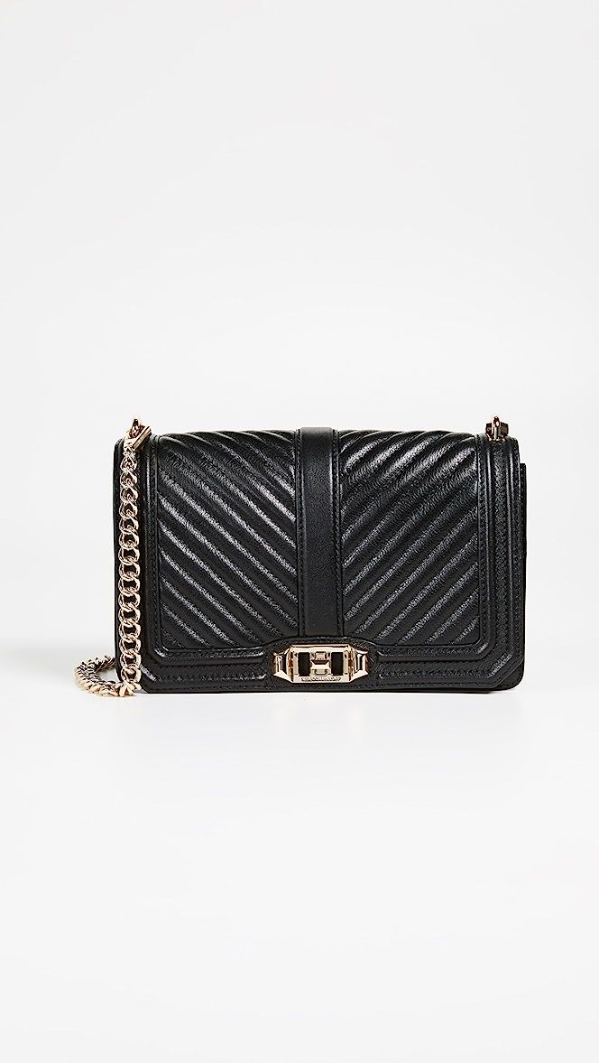 Chevron Quilted Love Cross Body Bag | Shopbop