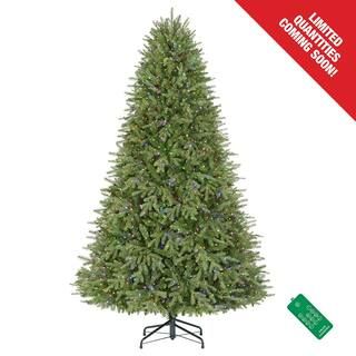 7.5 ft. Grand Duchess Balsam Fir LED Pre-Lit Artificial Christmas Tree with 2250 Color Changing L... | The Home Depot