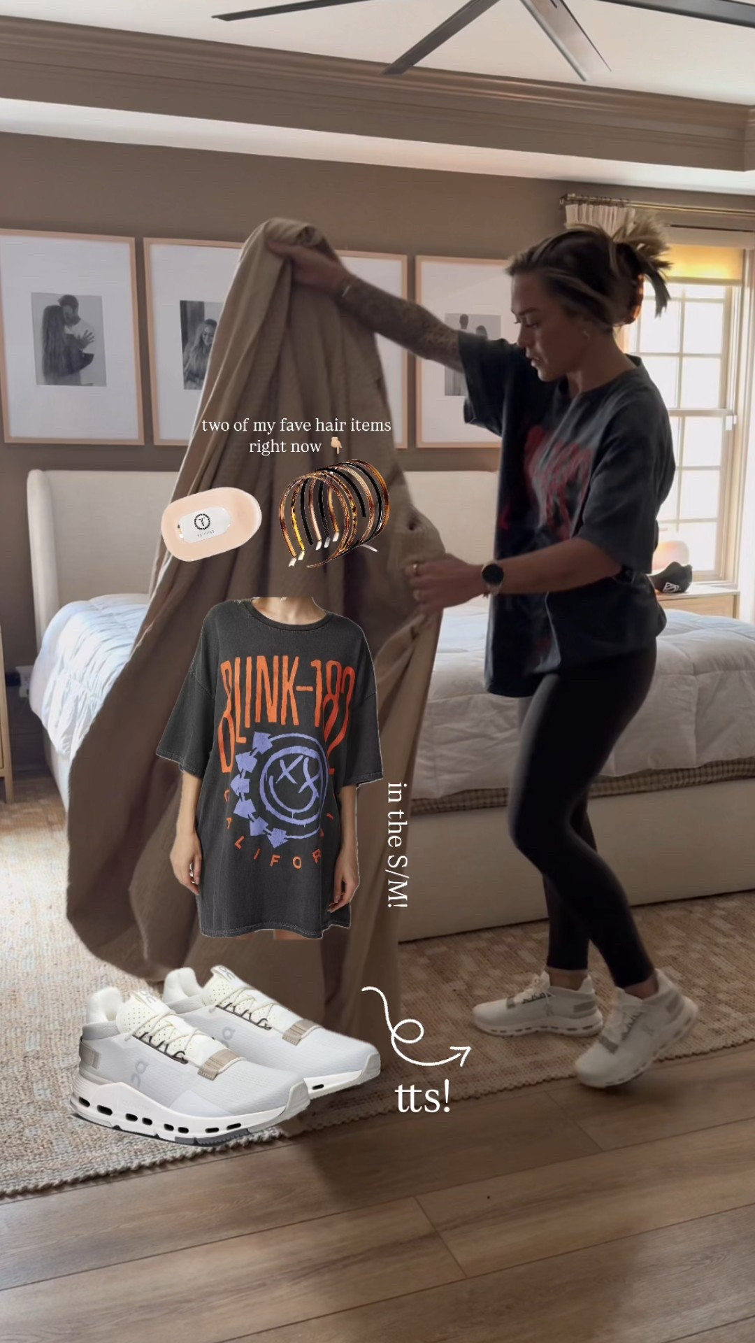 Fit for the duvet extravaganza swap💀🤎🤣 always a workout lol.

S in leggings, S/M in classic graphic tee I’ve had for years, and tts in these On Clouds! Another fave of mine! A good everyday sneaker 👏🏼

Urban outfitters / Amazon home / ootd / loungewear / Holley Gabrielle 

#LTKStyleTip #LTKHome #LTKFindsUnder100