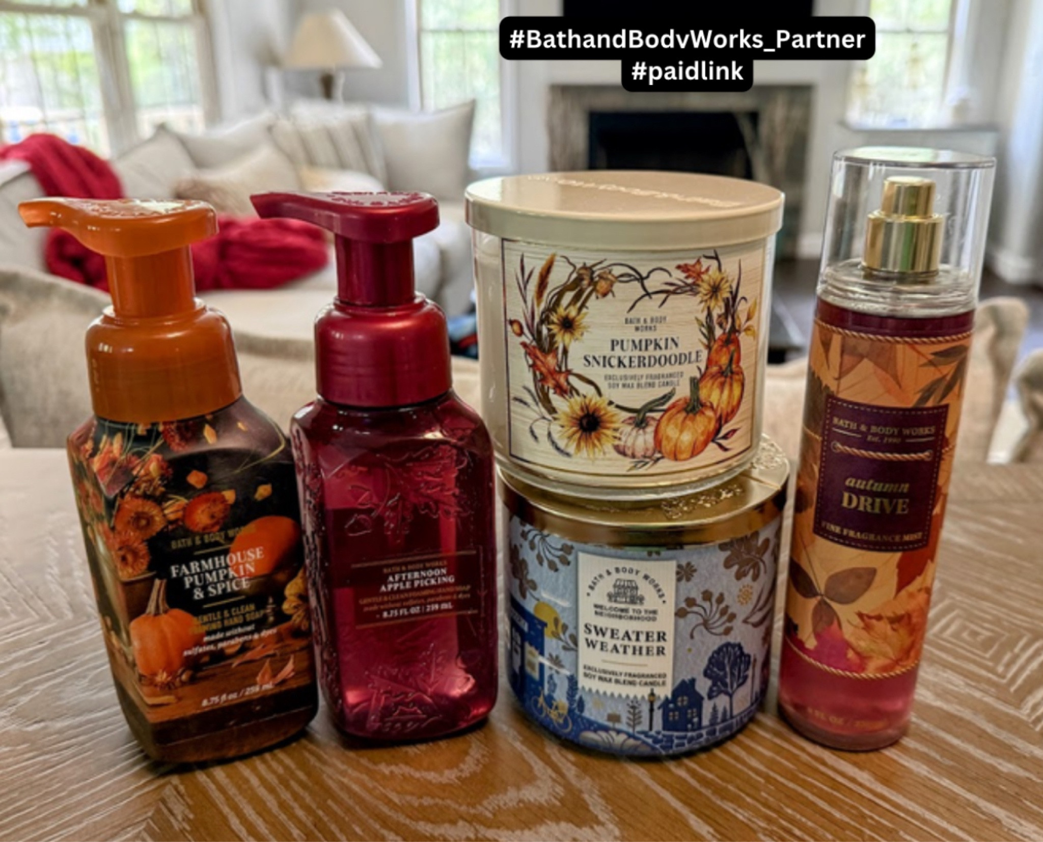 
#PaidLink ##BathandBodyWorks_Partner
It’s my favorite time of the year at Bath Works! Their Iconic Fall Fragrances are back. I picked up a few of my favorites including the 3-Wick Candles, Fine Fragrance Mist and Foaming Hand Soaps. Fall in love with the season all over again bringing cozy scents and indulgent treats that make every day feel like autumn.