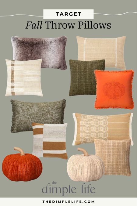 Add a touch of autumn coziness with these fall throw pillows from Target. Hurry, they sell out fast! #TargetHome #FallDecor #AutumnVibes #HomeStyling #DecorateForFall #SeasonalFavorites #ShopNow #TargetFinds #CozyHome #FallInteriors #ThrowPillows #PillowCover HomeFinds #TargetFinds



#LTKhome