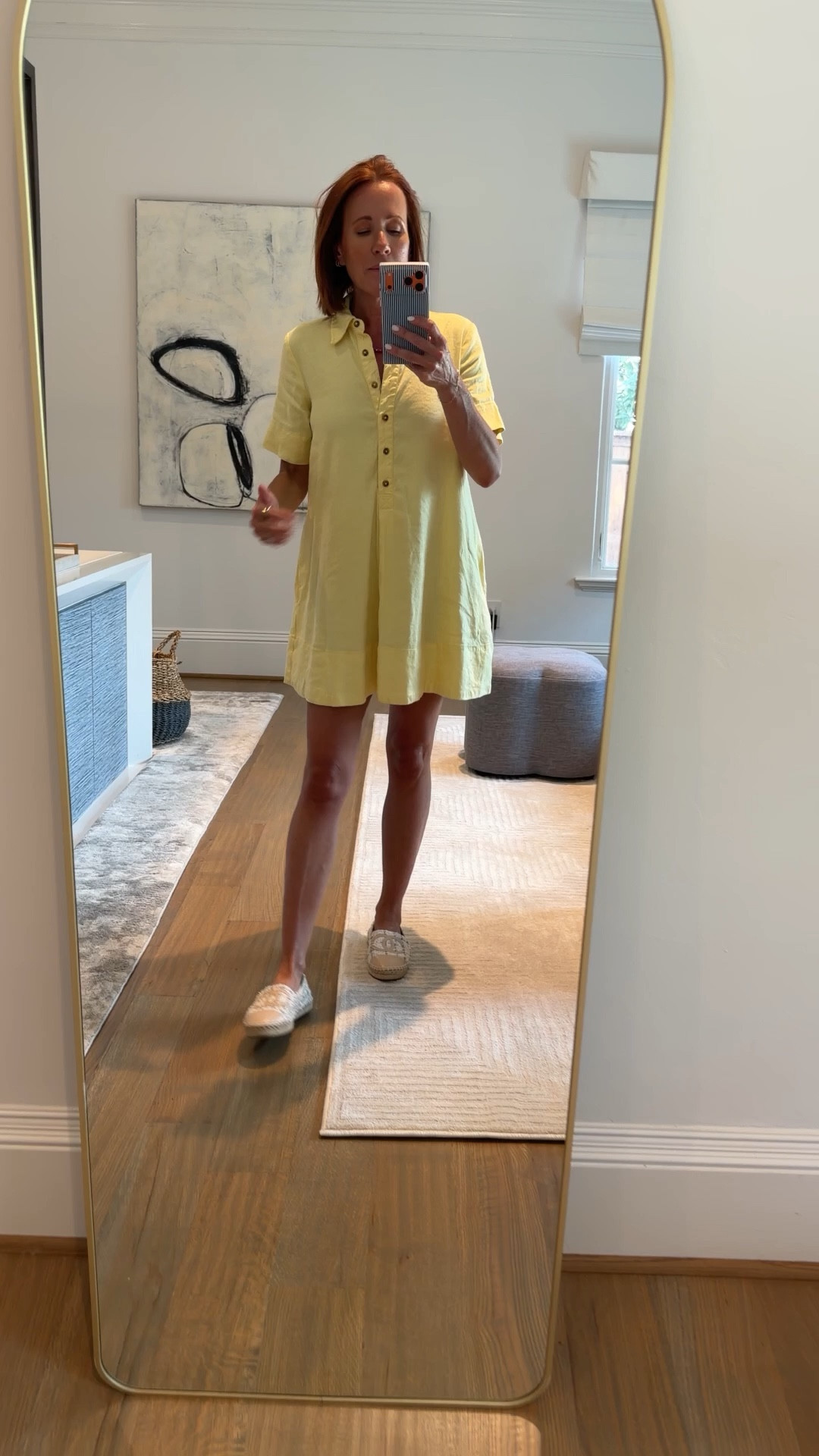 Anthro dress that I’ve now rented twice from Nuuly… so at this point it might just need to live in my closet full time 😅

This easy button-down mini dress is one of those throw-on-and-go pieces that works for everything—running errands, lunch, travel, even casual dinners. Lightweight, breathable, and the relaxed fit is so flattering without trying too hard. You can dress it down with flats/sneakers or elevate it with sandals and accessories.

Linking the exact style (and similar options if this color is sold out) because this is such a good spring + summer staple you’ll reach for on repeat.

#anthropologiedress #springoutfitideas #summerdress #easyoutfits #casualchic #resortwear #momstyle #effortlessstyle

#LTKmomlife #LTKootd #LTKOver40