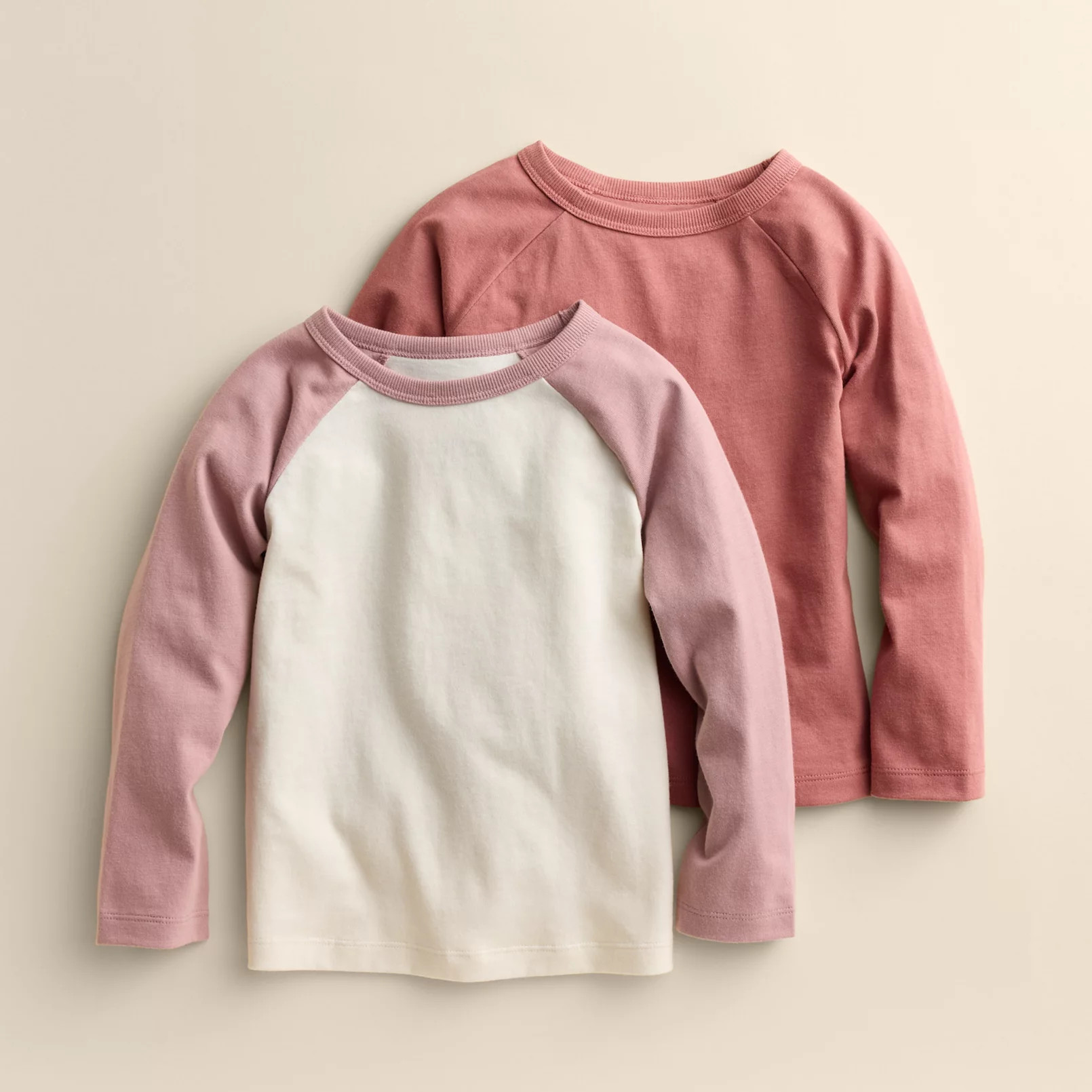 Baby & Toddler Little Co. by Lauren Conrad 2-Pack Raglan Long Sleeve Top Set | Kohl's