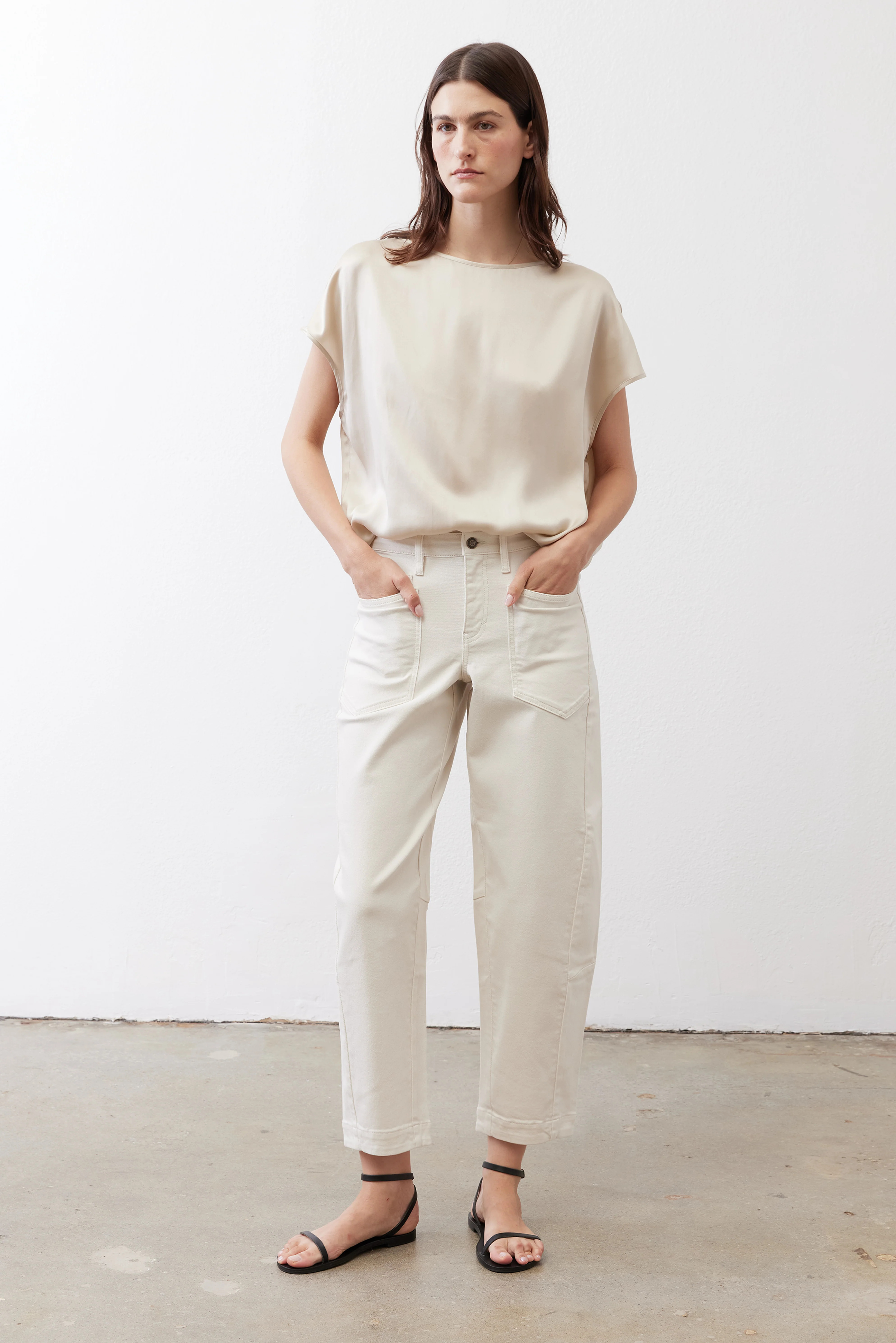 The Slouchy Jeans 2.0 | White Slouchy Jeans - Ruti | Ruti