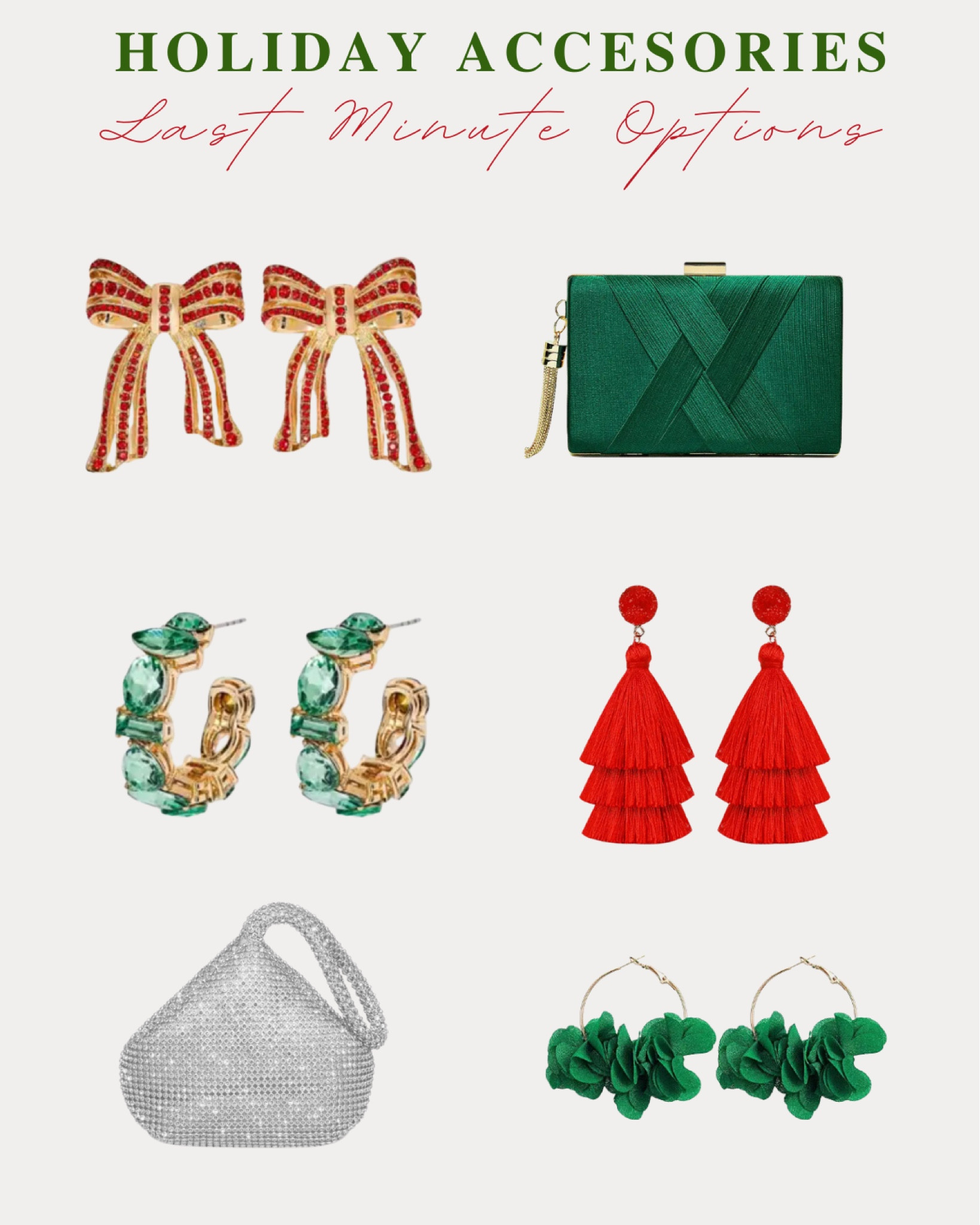 Here’s how to transform your basic look to a holiday look - accessorize! 

#LTKSeasonal #LTKHoliday #LTKstyletip