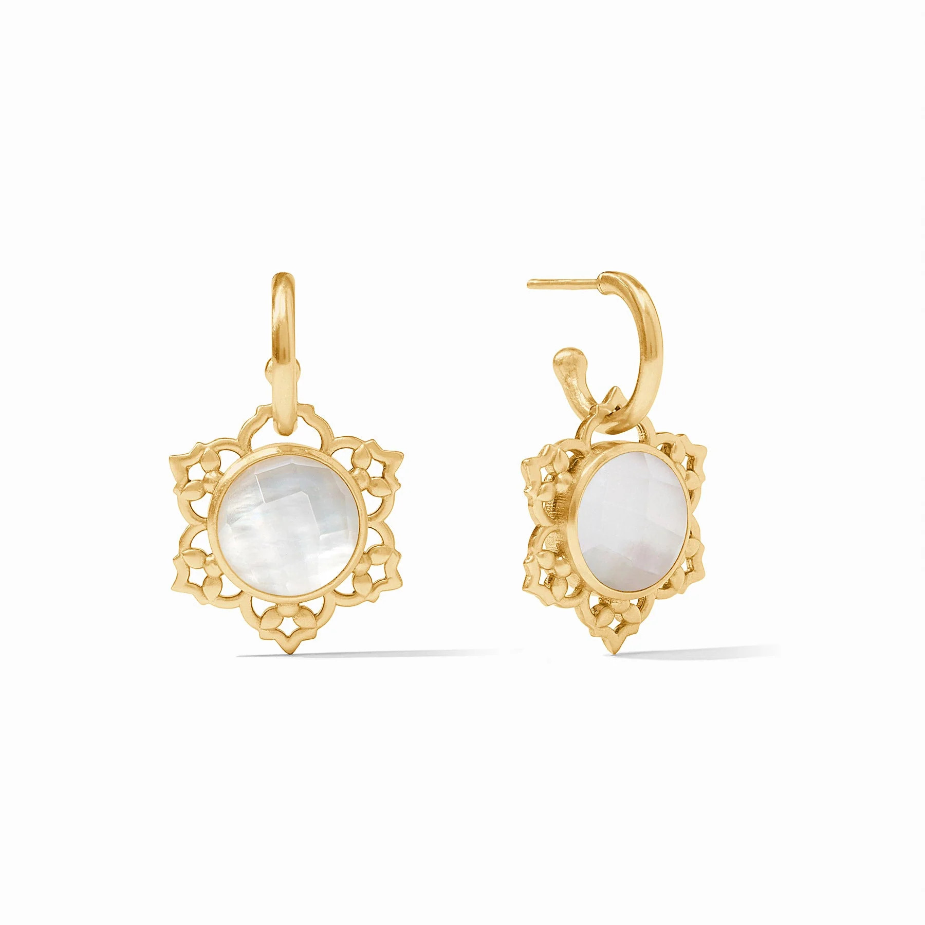 Helene Hoop & Charm Earring | Julie Vos | Julie Vos