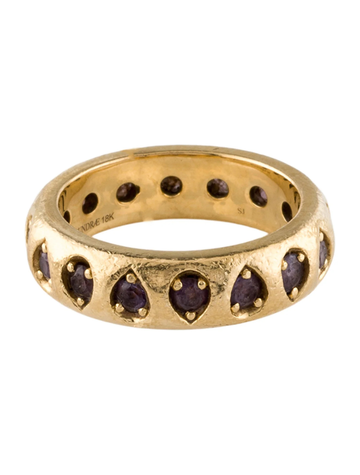 18K Amethyst Forever & Always Eternity Band | The RealReal