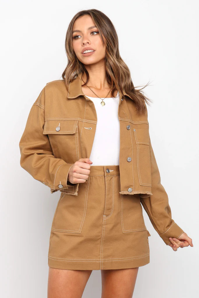 Lidan Jacket - Tan | Petal & Pup (US)