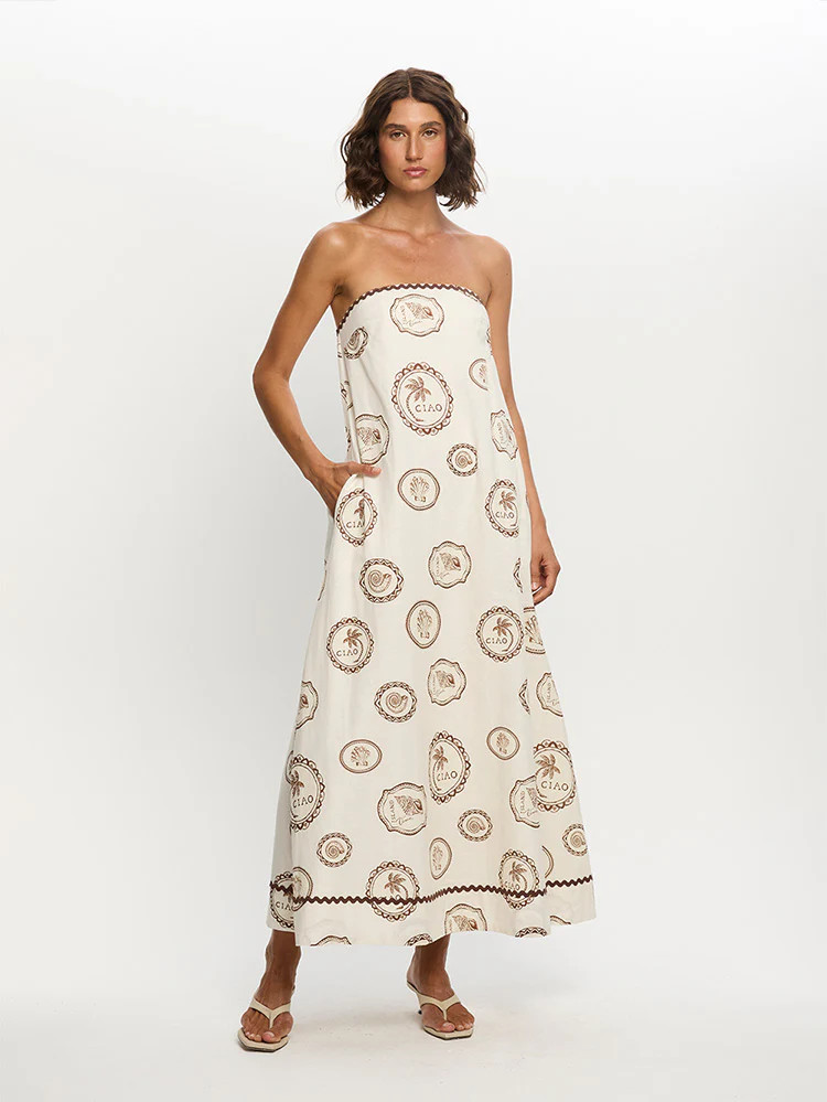 Ciao Strapless Maxi Dress | Kivari (AU/NZ)
