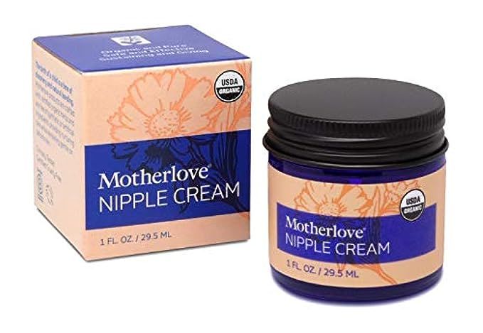 Motherlove Nipple Cream Certified Organic Salve for Sore Cracked Nursing Nipples, 1 Oz. | Amazon (US)