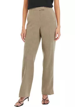 Kasper Women's Pebble Crepe Trouser Pants | Belk