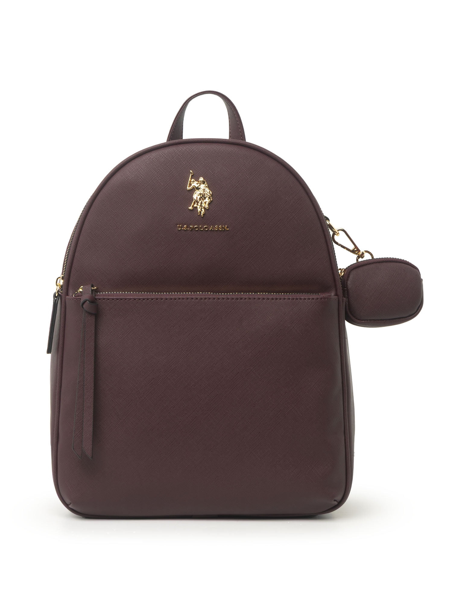 U.S. Polo Assn. Signature Backpack, Burgundy | Walmart (US)