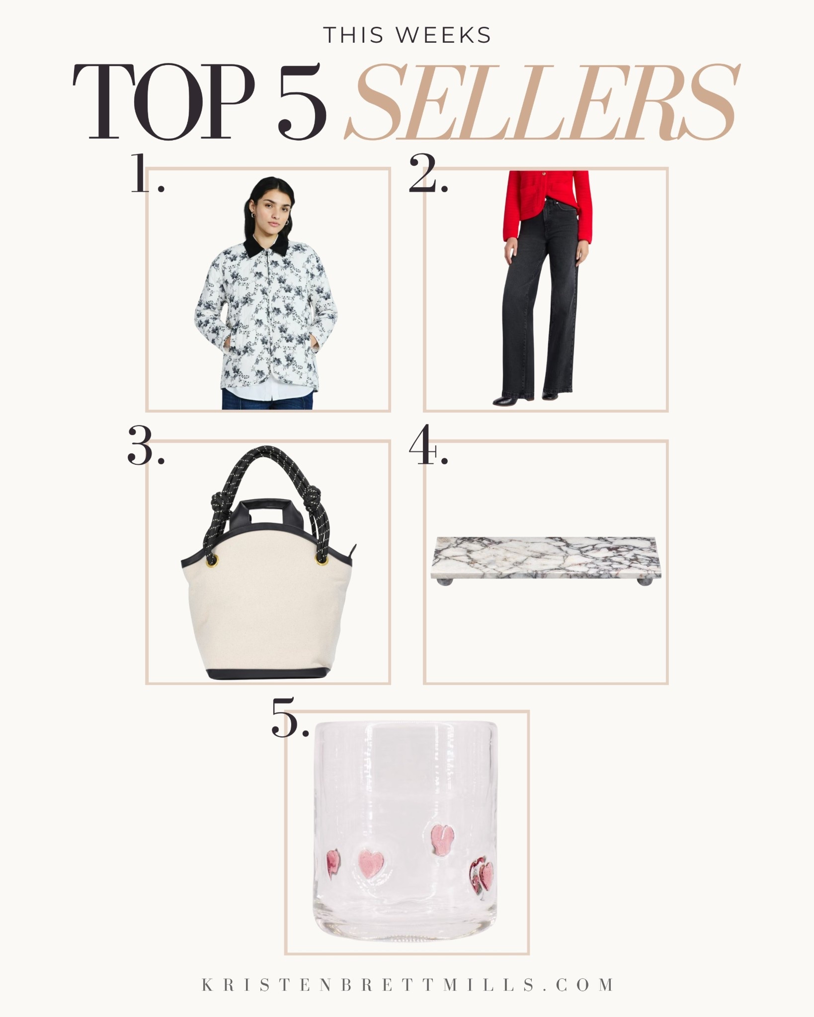 This Week’s Top 5 Sellers

Cozy sweaters
Oversized cardigans
Knit midi dresses
Plaid shackets
Wide-leg trousers
Knee-high boots
Chunky loafers
Turtlenecks
Trench coats
Quilted jackets

#LTKSeasonal #LTKSaleAlert