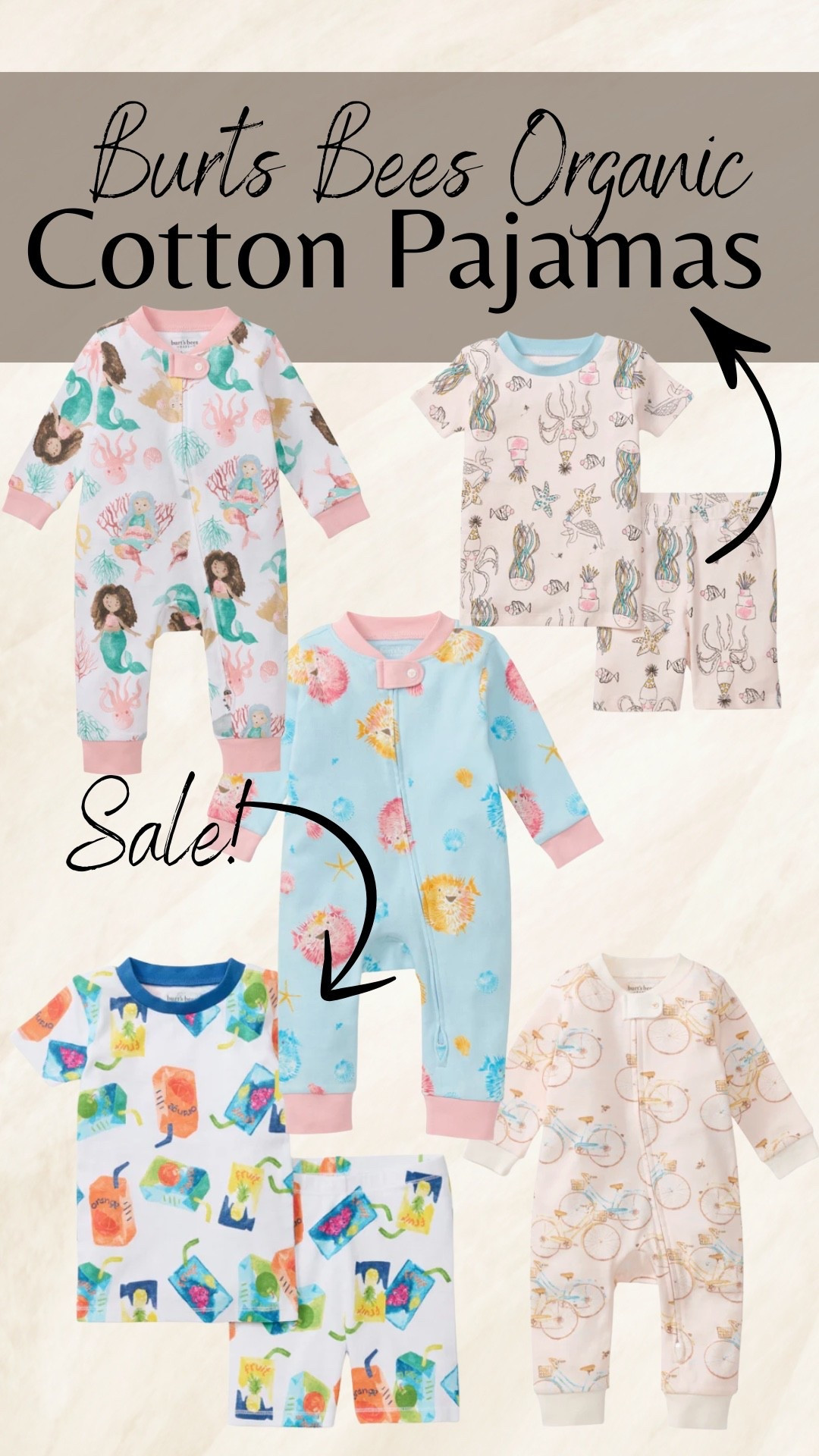 Burt’s bees is having an awesome sale on their 100% organic cotton pajamas ! Up to 60% off! 

#LTKBaby