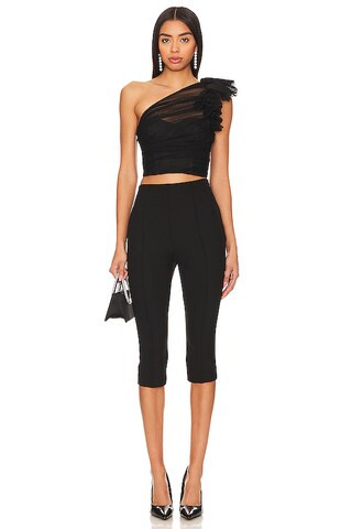 Soriya Top in Black | Revolve Clothing (Global)