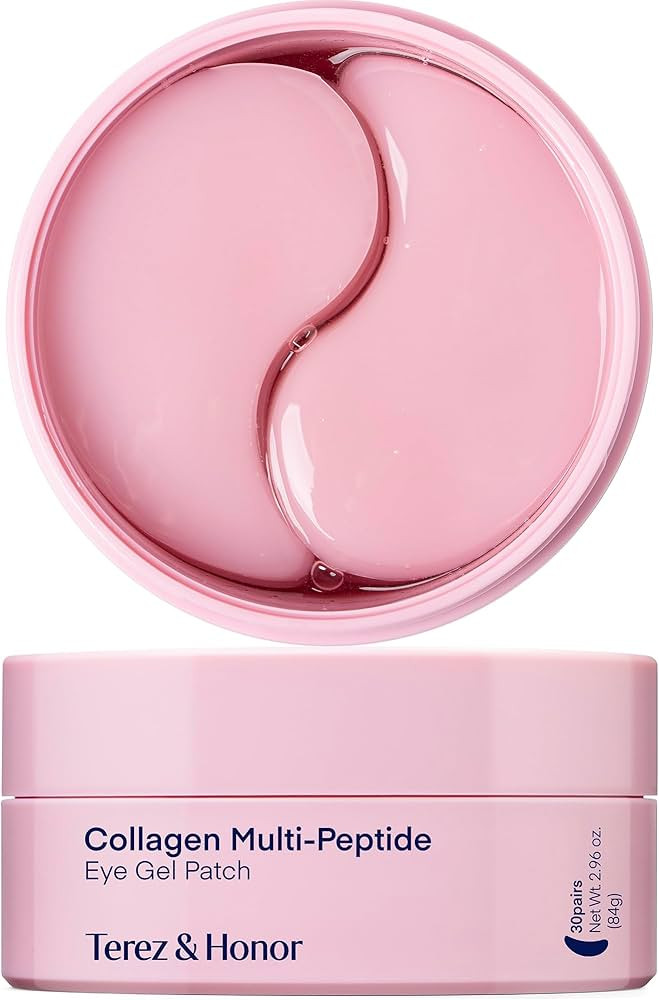 TEREZ & HONOR Peptide Collagen Under Eye Patches - 60 Korean Firming, Glowing & Hydrating Hydroge... | Amazon (US)