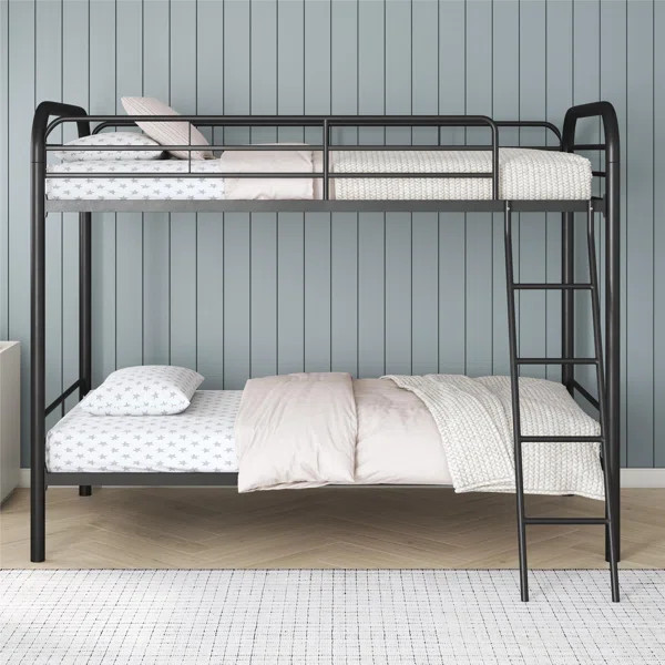 Daury Twin Over Twin Standard Bunk Bed by Harriet Bee | Wayfair North America