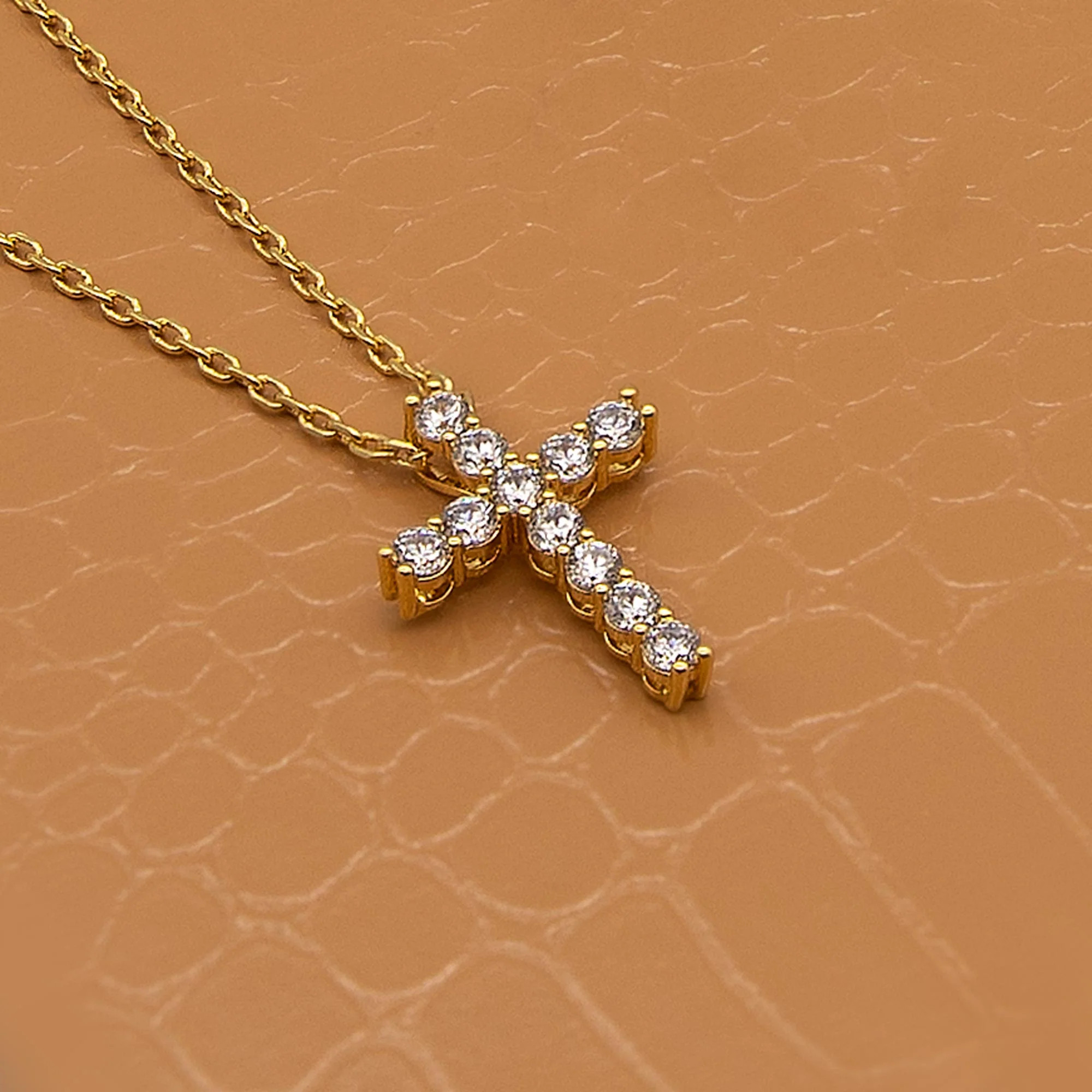 The Small Cross - Gold | Jaclyn Roxanne