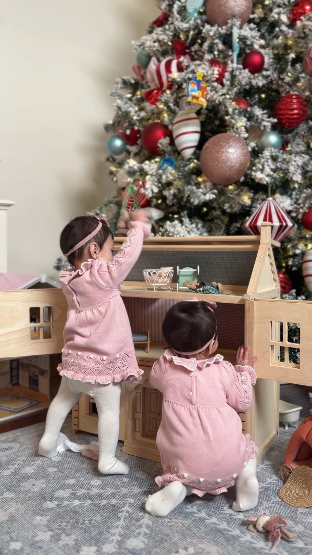 I didn’t have this growing up… so I made sure they do 🥹✨
I always dreamed of having a dollhouse of my own. When I stumbled upon the Maileg mice, I was instantly in awe — every tiny piece so beautifully made, so thoughtful, so full of charm.

The boys found their superhero little brother mice in their stockings, and the girls received the twin baby mice 🤍 Watching them discover each one felt so special. They’re precious, heirloom-quality, and made to be loved for years to come.

Of course I had to get them a mouse house for everyone to live in — because this isn’t just a toy… it’s a childhood dream come true. For them and for me 🏡🐭✨

#healingmyinnerchild #corememory #childhoodmagic #intentionalmotherhood #heirloomtoys #mailegmice #maileg #dollhousemagic #twinmomlife #boymomandgirlmom #raisinglittles #slowchildhood #sentimentalparenting #motherhoodmoments #makingmemories #whimsicalchildhood #familymoments #nostalgicparenting #toddlerlife #twinmom #momsoftwins #dreamytoys #gentleparenting #motherhoodunplugged