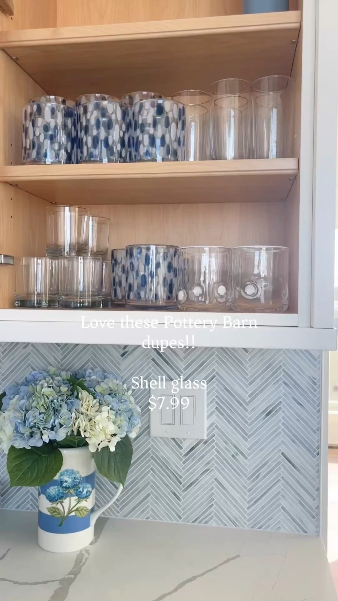 Obsessed with these pottery barn look for less dupe shell glasses!! Perfect for a shore home! 🐚🌊🤍

#LTKSaleAlert #LTKHome