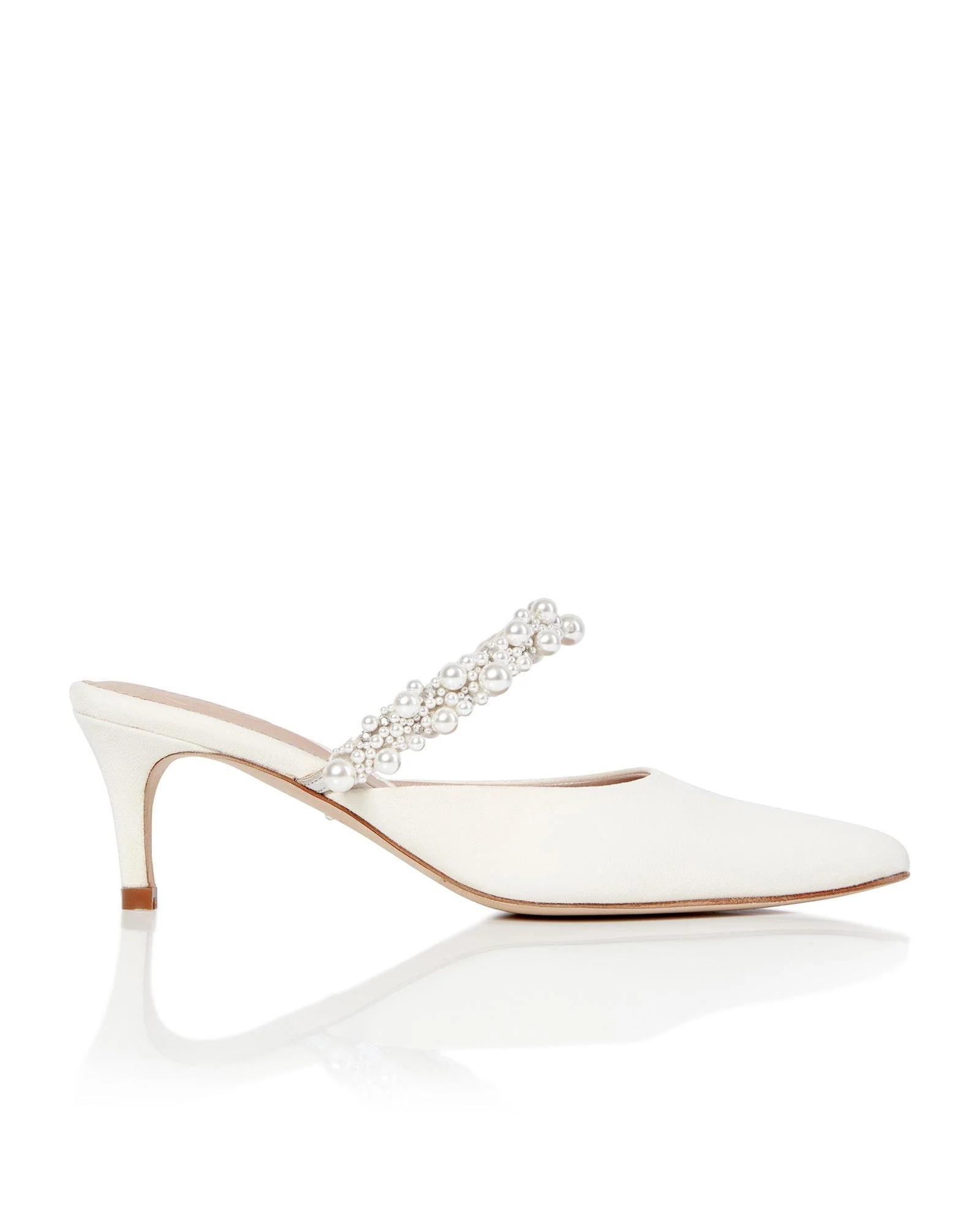Honor Pearl Low Heel | Emmy London