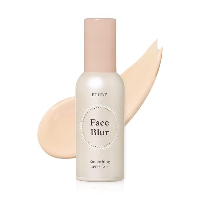 ETUDE Face Blur Smoothing SPF 33 PA ++ (21AD) | Multi-Makeup Coral Base Primer with Smoothening E... | Amazon (US)
