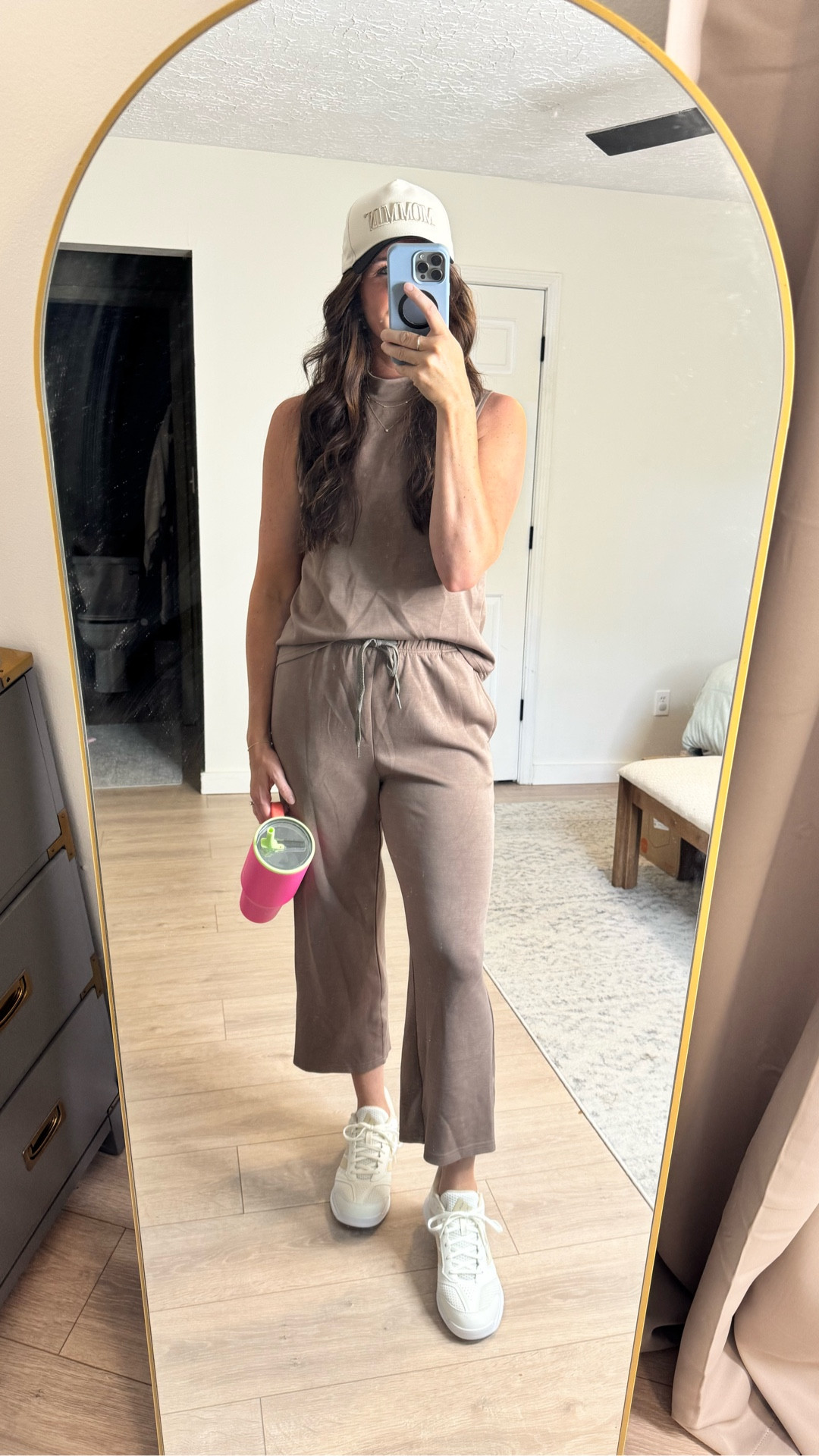 Hands down the most buttery soft set I’ve ever had. This fabric is so high quality + also affordable. Great Amazon find. 
5’8
M
#twopieceset #falloutfit #momoutfit #casualoutfit

#LTKFindsUnder50 #LTKSeasonal