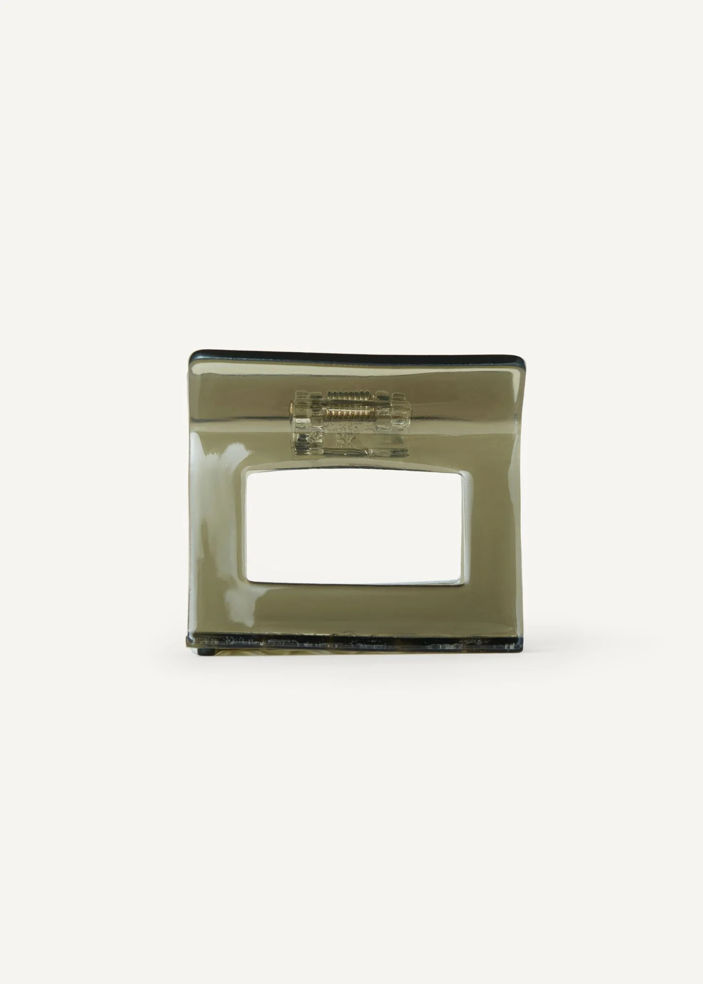 Soul Clip in Olive | Large claw clip for thick hair | KOV ESSENTIALS