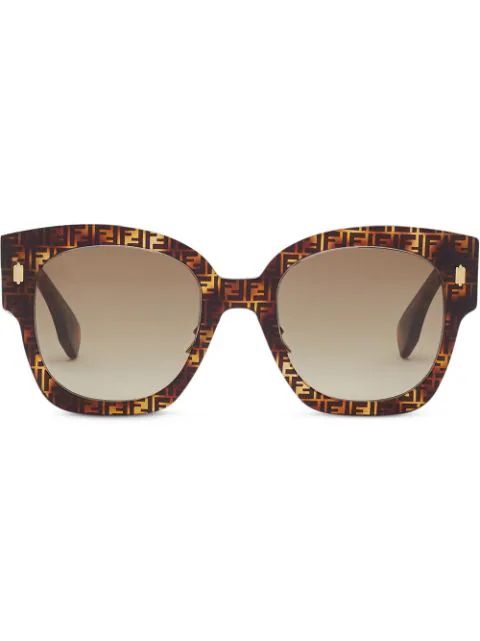 Roma oversized-frame sunglasses | Farfetch (CA)