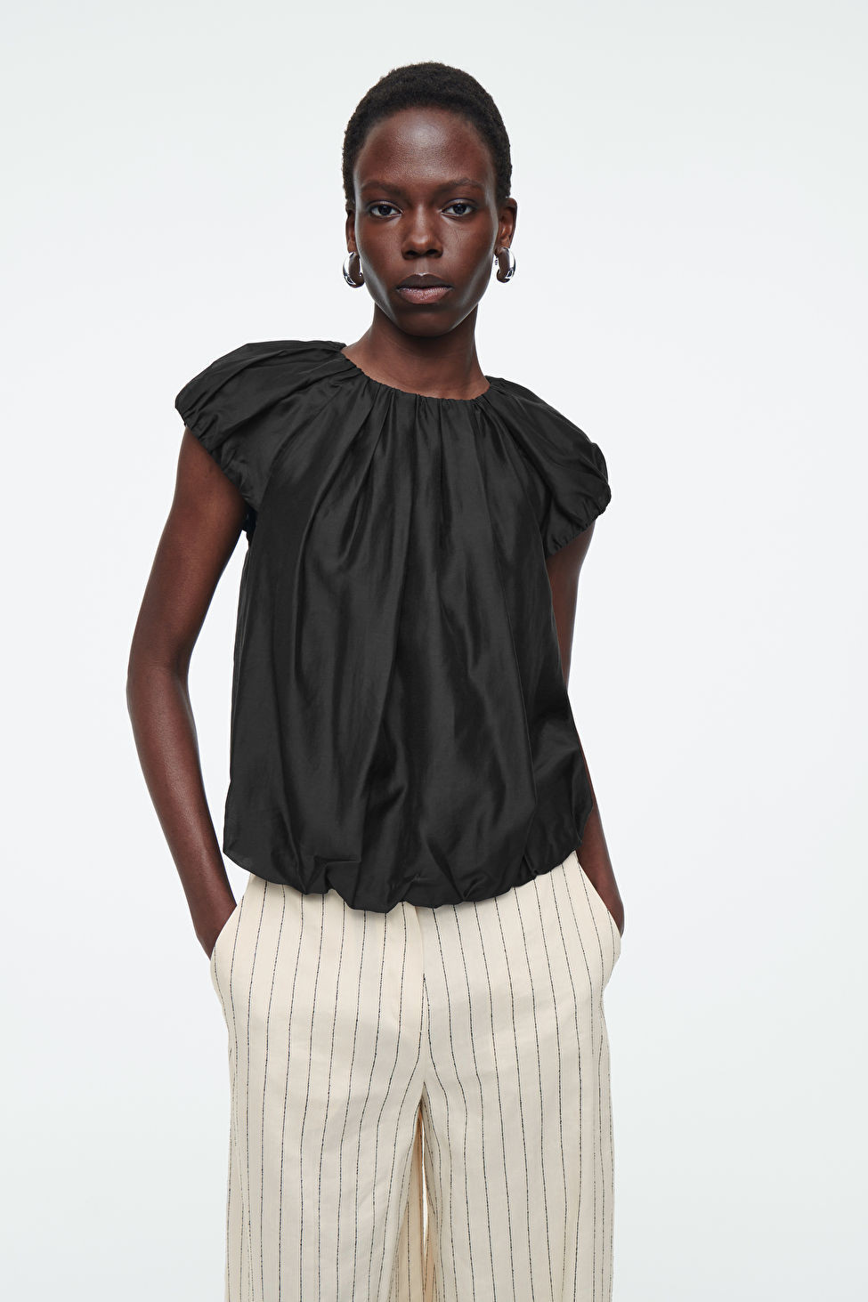 VOLUMINOUS PARACHUTE BLOUSE | COS UK