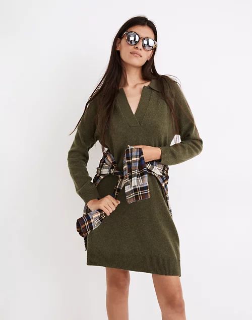 Polo Sweater Dress | Madewell