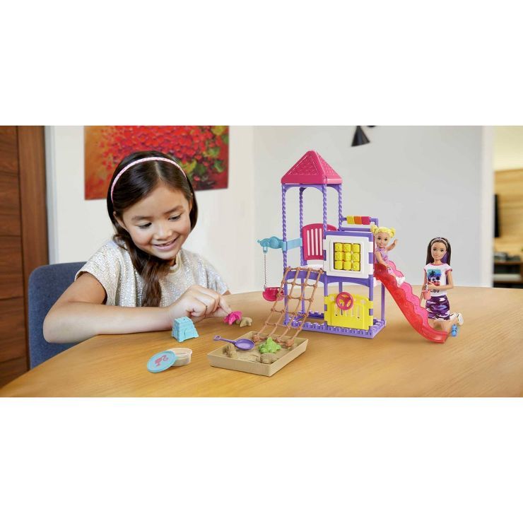 Barbie Skipper Babysitters Inc. Climb &#39;N Explore Playground Playset | Target
